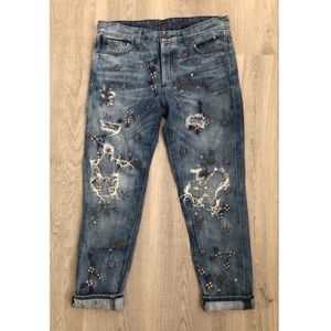Adorable Lucky Brand, Sienna Slim Boyfriend jeans.